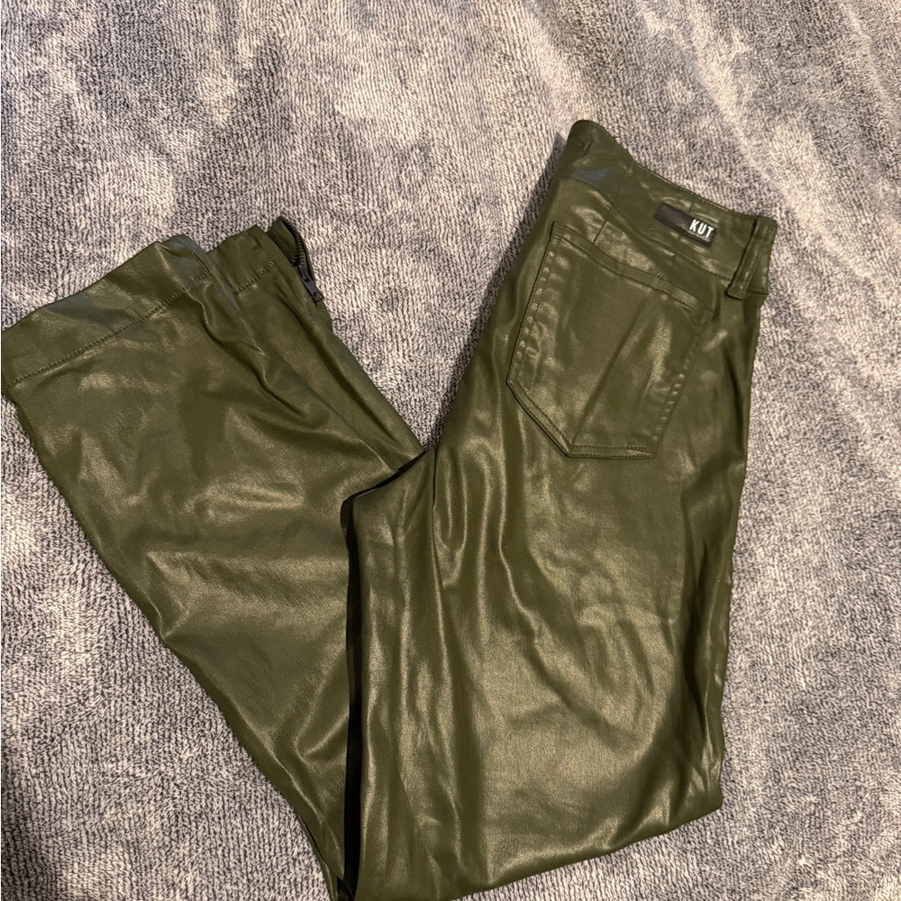 Kut from the Kloth Dark Green Trousers